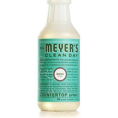 Basil Scented Countertop Cleaning Spray, 16 Ounce Bottle