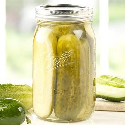 Mason Canning Jars with Lids, Wide-Mouth, 32 oz., 12-Pk