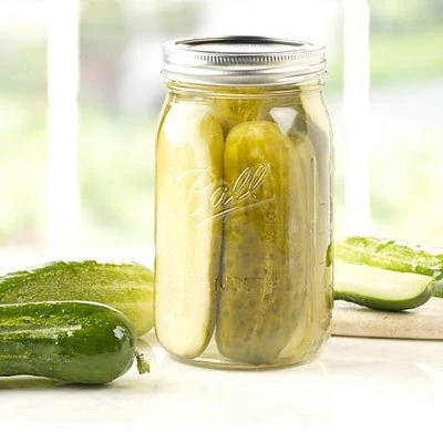 Mason Canning Jars with Lids, Wide-Mouth, 32 oz., 12-Pk