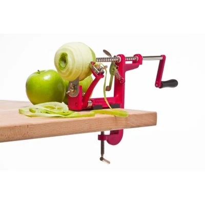 Apple Parer Slicer Corer with Clamp for Secure Cutting