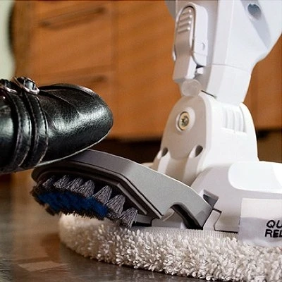 Powerfresh Steam Mop for Hard Floors with 1800 Watt Steam Cleaner and 23.6 Inch Cleaning Path