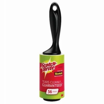 Lint Roller, 4 In. x 29.4 Ft. (10.1 cm x 8.96 m) Roll