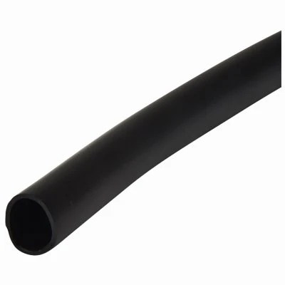 Black Polyethylene Water Supply Tubing, 1/2 Inch Diameter by 50 Feet Length