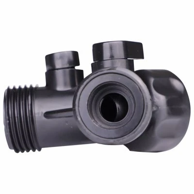 Y Connector, 3/4 Inch Female Hose Thread by 3/4 Inch Male Hose Thread