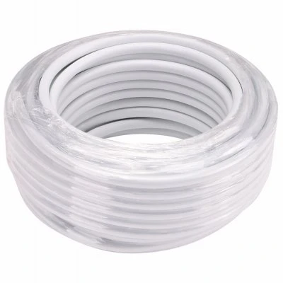 White Polyethylene Water Supply Tubing, 0.25 Inch Diameter by 50 Feet Length