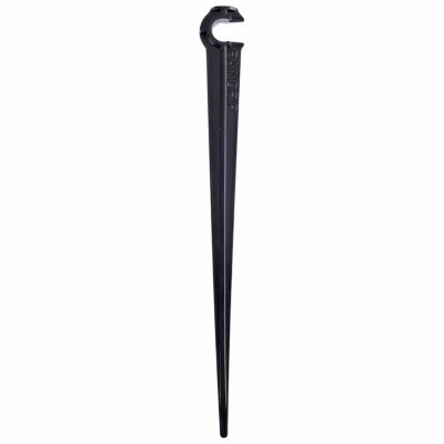 1/4 in. Tubing Support Stake, Plastic, 4 in., 10-Pack