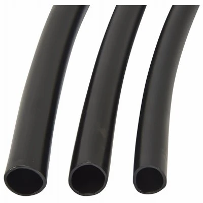 Black Polyethylene Water Supply Tubing, 1/2 Inch Diameter by 50 Feet Length