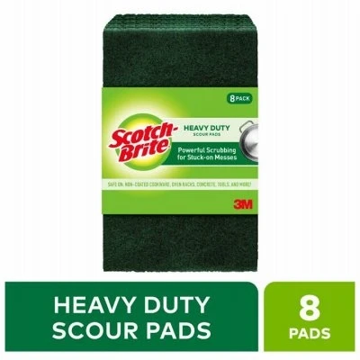 Heavy Duty Scour Pad, 8-Pk.