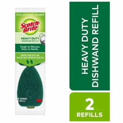 Heavy Duty Dishwand Refills, 2-Pk.