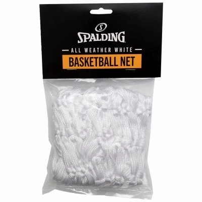 All-Weather Durable White Basketball Net for Outdoor Use