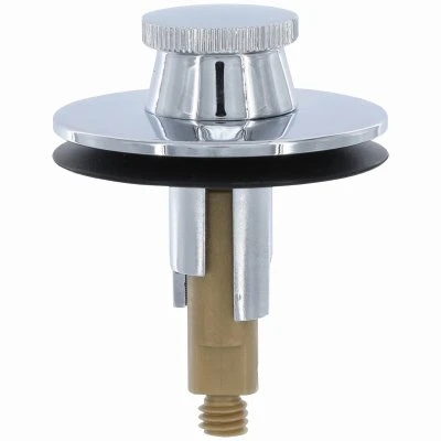Chrome Finish Drain Stopper for Bathroom or Kitchen Sink