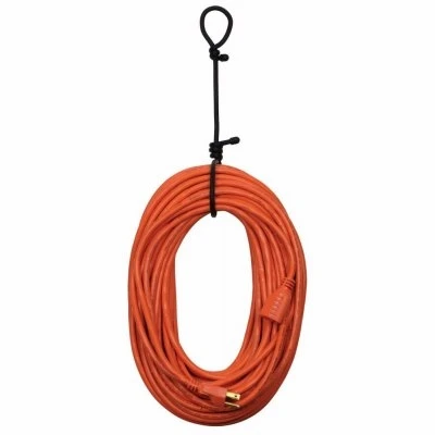 Gear Tie Reusable Rubber Twist Tie, Black, 32-In., 2-Pk.
