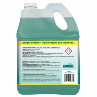 Professional Grade Shower Tub and Tile Cleaner Gallon Concentrate