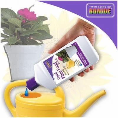 Houseplant Food Fertilizer, Balanced 10-10-10 Nutrient Formula, 8 Ounce Bottle