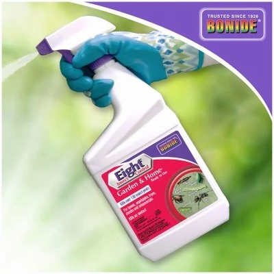 Eight 32 Oz. Ready To Use Trigger Spray Insect Killer For Garden & Home