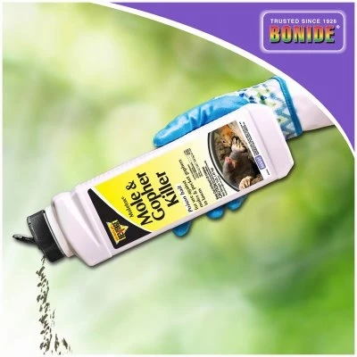 Moletox II Mole Killer Granules, 1 Pound Bottle, Effective Mole Control