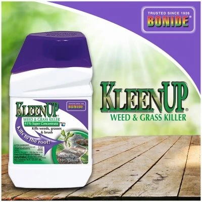 KleenUp Weed and Grass Killer Concentrate, 16 Ounce Bottle