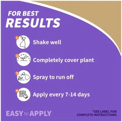 Captain Jack's Organic Gardening Neem Oil 32 Ounce Ready-to-Use Multi-Purpose Fungicide Insecticide Miticide Spray