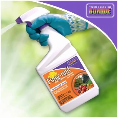 Fung-onil Multi-Purpose Fungicide for Plant Disease Control, 32 Ounce Spray Bottle, Controls Blight Mildew and More