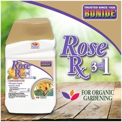 Captain Jack's Rose Rx 4-in-1 Fungicide, Miticide, Insecticide, 1 Pint