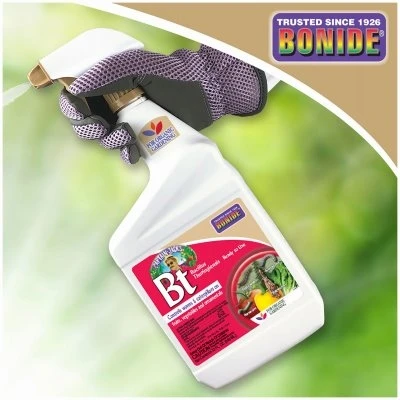 Captain Jack's Bacillus Thuringiensis BT Organic Worm & Caterpillar Control, 32 oz. Spray