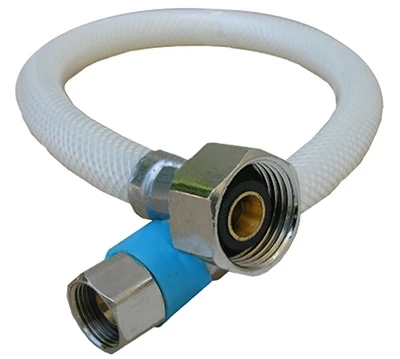 Faucet Connector, Flexible Poly, 3/8-In. Compression x 1/2-In. Iron Pipe x 20-In.