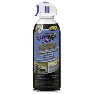 Daptex Plus Window & Door Latex Foam Sealant, 12-oz.