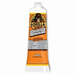 2.5 Oz. Heavy-duty All Surface Construction Adhesive - Waterproof & Flexible