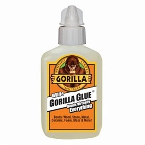 White Glue Adhesive, 2 Ounce Bottle, Multipurpose Craft and Household Use