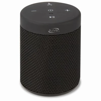 Waterproof Wireless Bluetooth Speaker, IPX5 Rated, Black Color