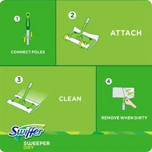 Disposable Dry Cloth Refills, 16-Ct.