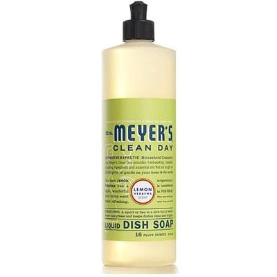Lemon Verbena Liquid Dish Soap. 16-oz.