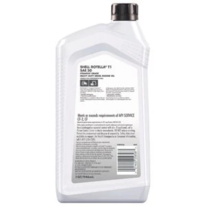 Motor Oil 30 Weight, One Quart Bottle