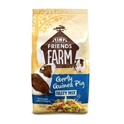 Gerty Guinea Pig Tasty Mix, 2 Pounds Bag, Nutritious Small Animal Food