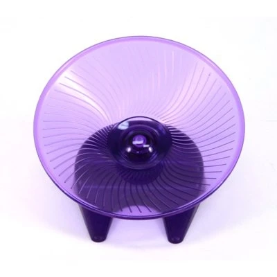 Medium Small Pet Exercise Wheel Flying Saucer Style for Small Animals