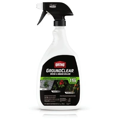 ORTHO GroundClear Organic Weed & Grass Killer, 24-oz. Ready-to-Use