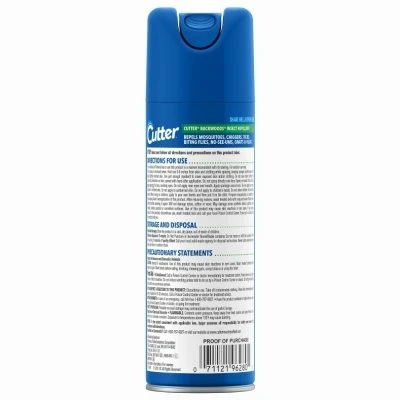 Backwoods Insect Repellent Aerosol Spray, 6 Ounce Can for Outdoor Protection