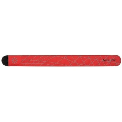 SlapLit Red LED Slap Wrist Wrap for Visibility and Safety