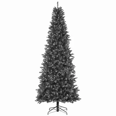 Stratford Quick Set Pine Artificial Pre-Lit Christmas Tree with 900 Clear Lights, 9 Feet Tall