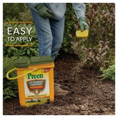 Extended Control Weed Preventer Covers Two Thousand Two Hundred Forty Five Square Feet Thirteen Point Seven Five Pounds