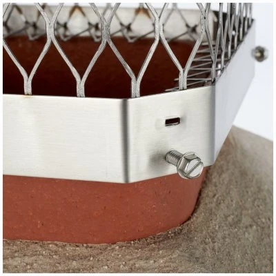 Chimney Cap, Single Flue, Stainless Steel, 9 x 9 In..