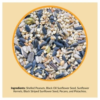 Chickadee Wild Bird Food, Premium Sunflower & Nut Mix, 20 Lbs.