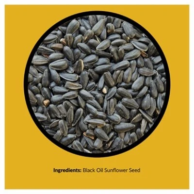 Black Oil Sunflower Seed Bird Food, 10 Lbs.