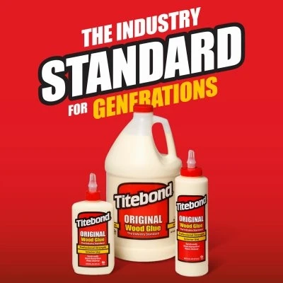 Original Wood Glue, 4 Oz. - Strong Adhesive For Woodworking