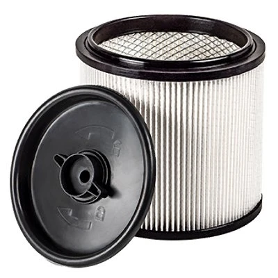 Hepa Material Cartridge Filter & Retainer For 5 To 16 Gallon Wet/dry Vacs