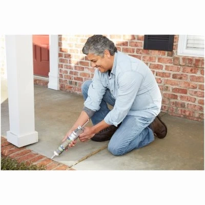 Concrete Silicone Two Sealant Light Gray 10.1 Ounce Tube
