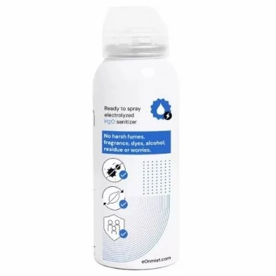 Sanitizing Mist Personal Spray Bottle, 2 Ounce Size, Portable Handheld Disinfectant