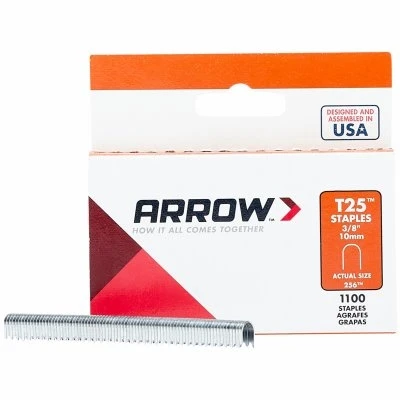 Staples, 3/8 In., 1100-Pk.