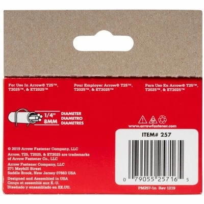 Staples, 7/16-In., 1,000-Pk.