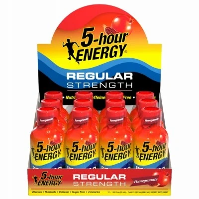 Regular Strength Pomegranate Flavor Shot Supplement, 1.93 Ounce Bottle